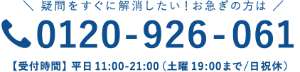 電話お問い合わせ